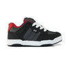 Tênis Infantil Qix Square Preto, Chumbo e Vermelho