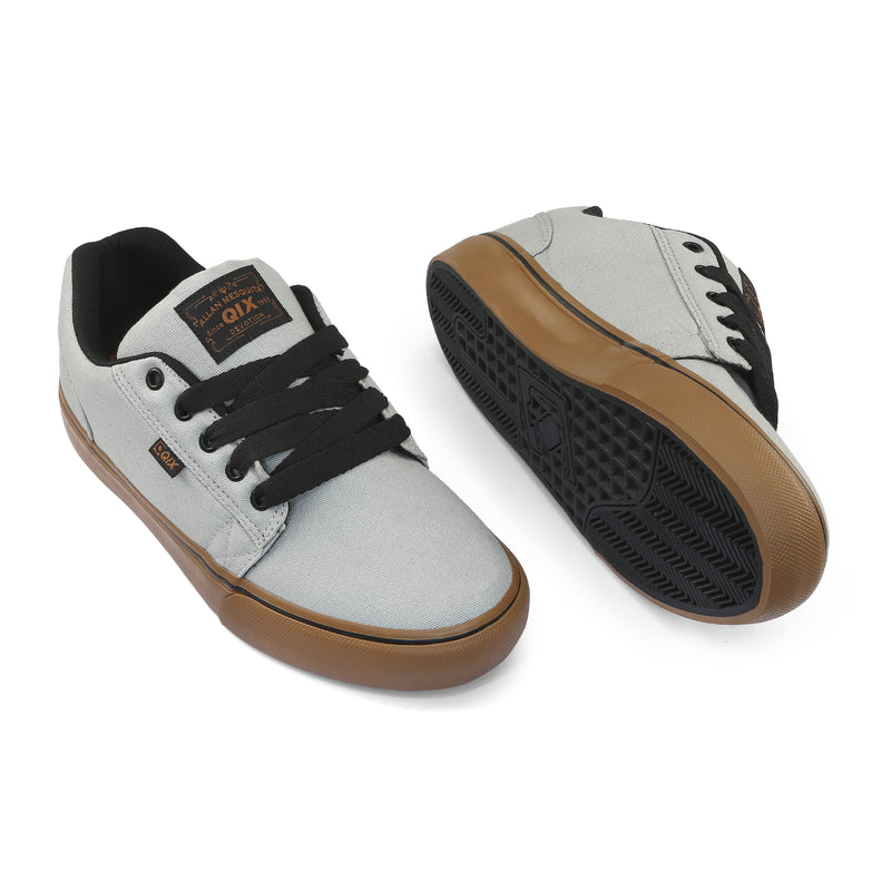 Tênis QIX Allan Mesquita Vulcan 07 - Cinza Gum