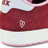 Tênis Qix and Kings Combat Suede Heart Pack Bordô