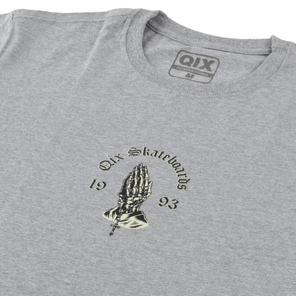 CAMISETA QIX SKULL SKATEBOARD MESCLA
