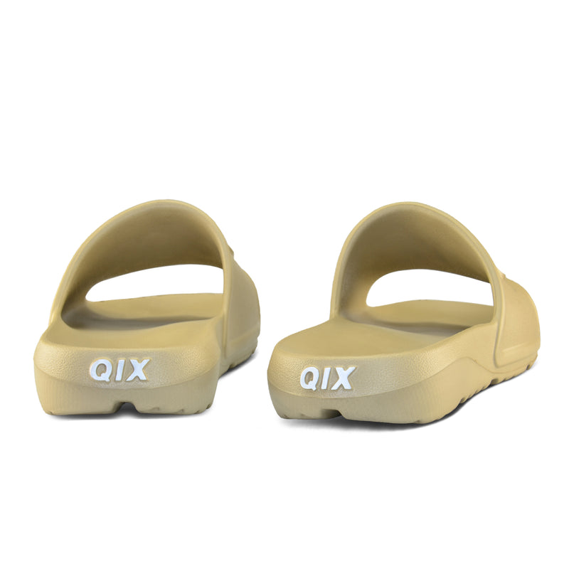 Chinelo QIX Nuvem Slide Full Bege e Branco