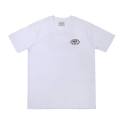CAMISETA QIX FIRE SKATE BOARDS BRANCA