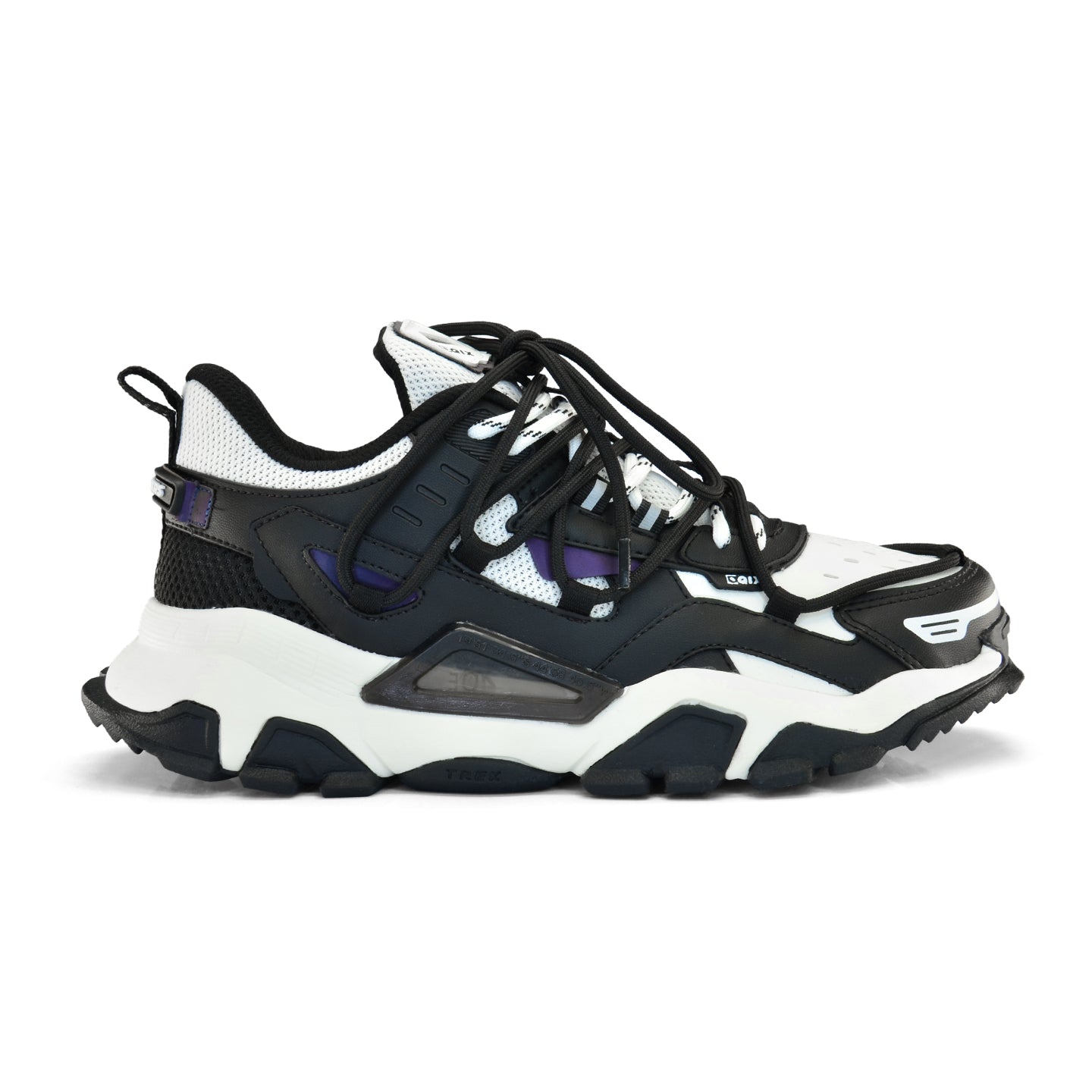 Tênis QIX and Kings Trek heart Pack Preto