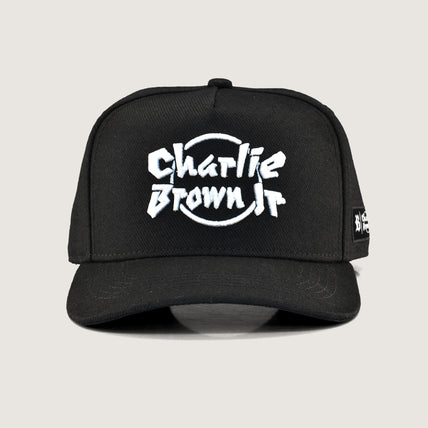 Boné Snapback Preto Charlie Brown Jr