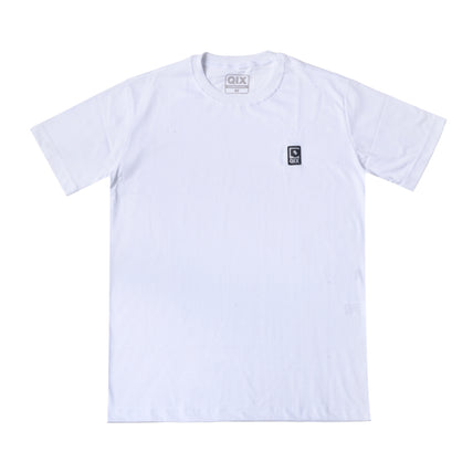 CAMISETA QIX SIMPLE LOGO BRANCA