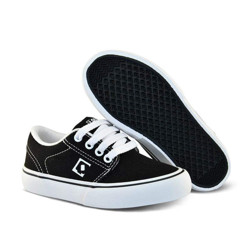 Tênis QIX Combat 3 Vulcan 07 - Preto e Branco