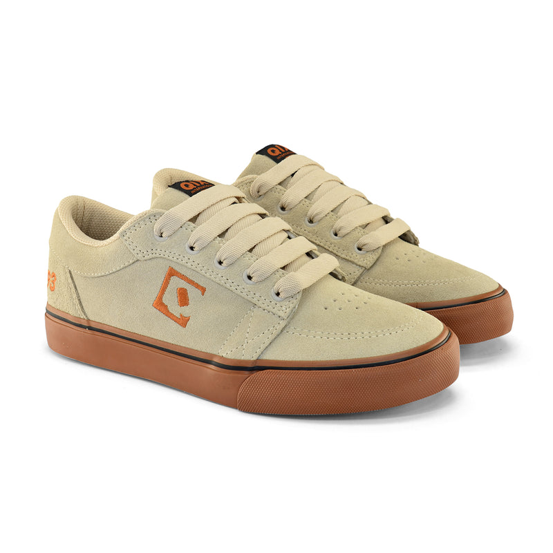 Tênis QIX 93 Ninety Three Vulcan 07 - Bege e Gum