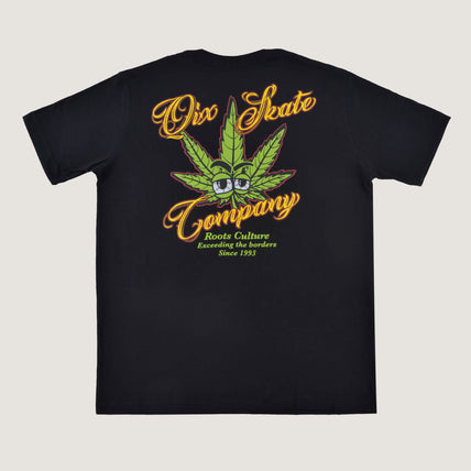 CAMISETA QIX SKATE COMPANY ROOTS CULTURE PRETA
