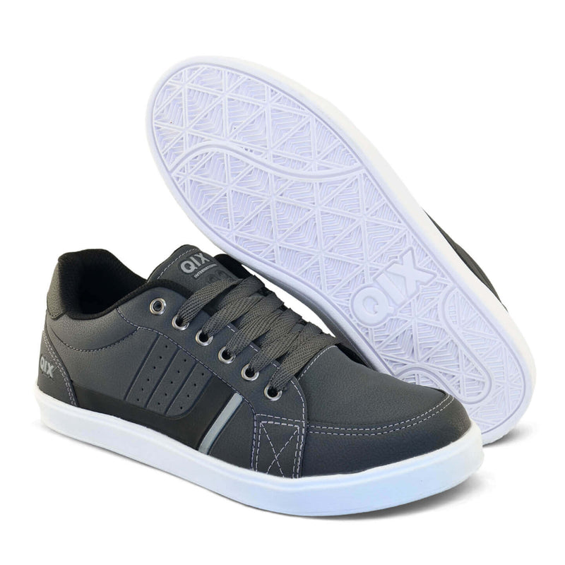 Tênis Qix Laguna Grafite, Preto e Cinza