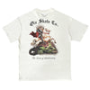 CAMISETA QIX OVERSIZED SÃO JORGE OFF WHITE