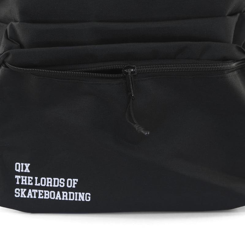 Mochila QIX Lords of Skateboarding SKT Preta
