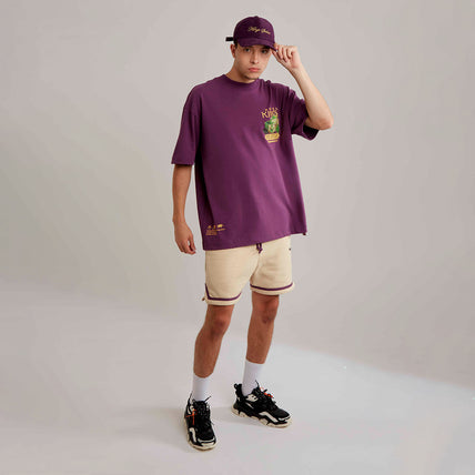 Camiseta Kings Resort Grape Jam Oversized