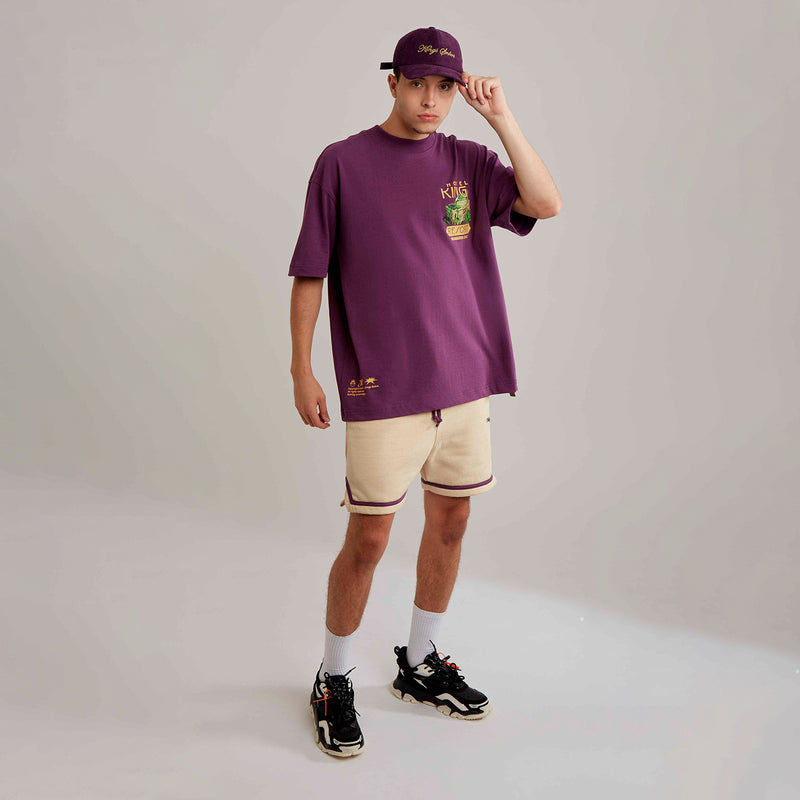 Camiseta Kings Resort Grape Jam Oversized