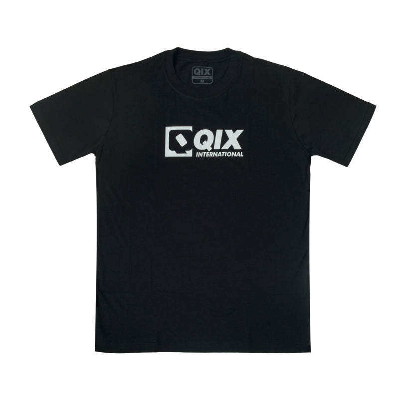 CAMISETA QIX INTERNATIONAL CASUAL T-SHIRT PRETA