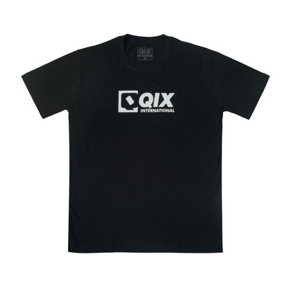 CAMISETA QIX INTERNATIONAL CASUAL T-SHIRT PRETA