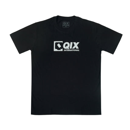 CAMISETA QIX INTERNATIONAL CASUAL T-SHIRT PRETA