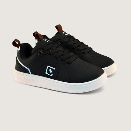 Tênis Infantil QIX Smash Preto e Branco