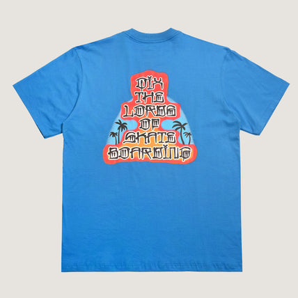 CAMISETA QIX STREET LORD SKATE BOARDING AZUL