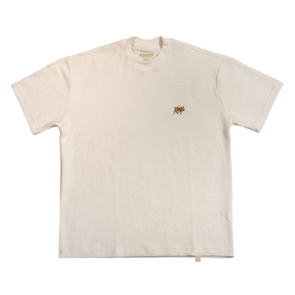 Camiseta Kings Essentials Premium Oversized Off-White