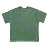 CAMISETA QIX BOX INTERNACIONAL SKATEBOARDS VERDE ESTONADO