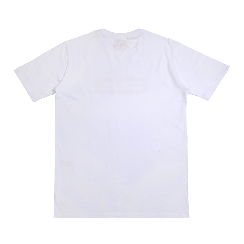 CAMISETA QIX TAG SKATE BOARDS BRANCA