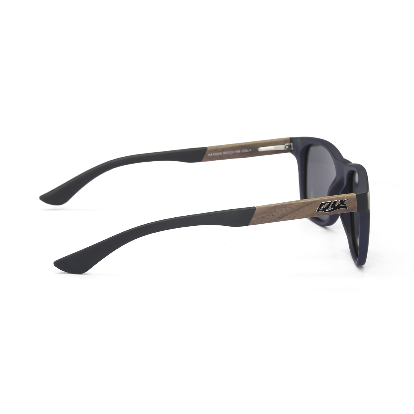 Óculos de sol unissex QIX SKATE maple marrom e preto