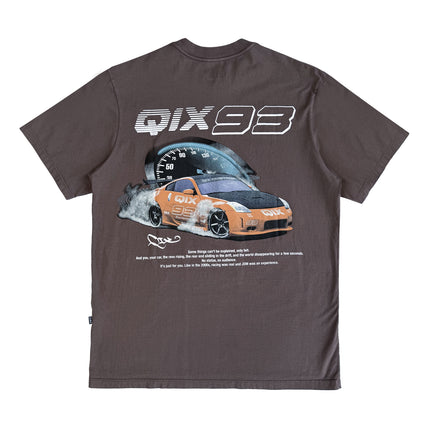 CAMISETA QIX STREET VELOZ MARROM