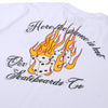 CAMISETA QIX SKATEBOARDS COMPANY BRANCA