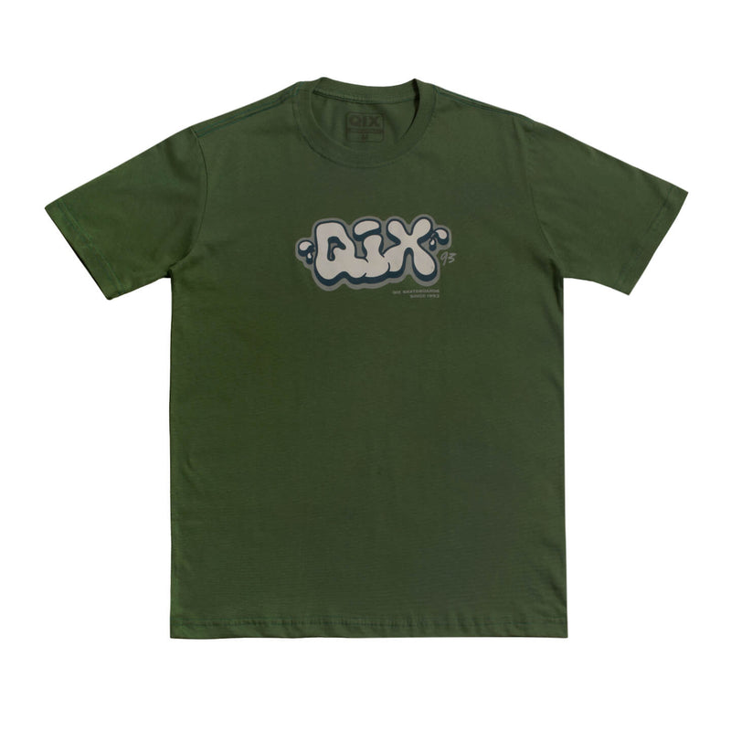 CAMISETA QIX INTERNATIONAL SPLASH VERDE