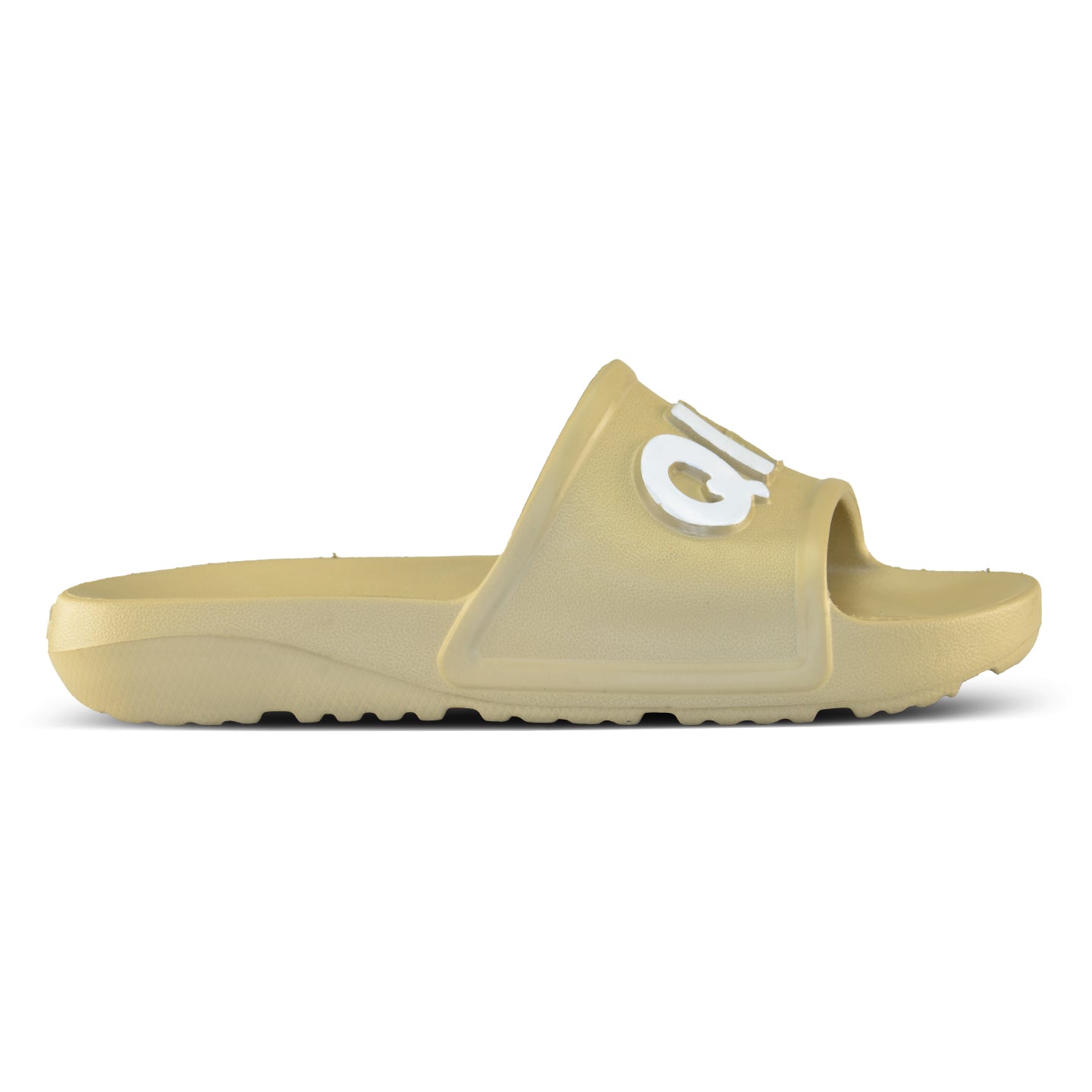 Chinelo QIX Nuvem Slide Full Bege e Branco