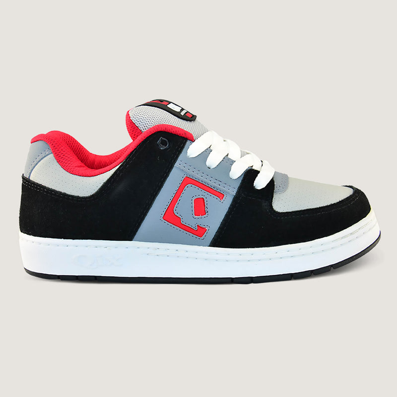 Tênis Qix 90's - Preto, Vermelho e Branco