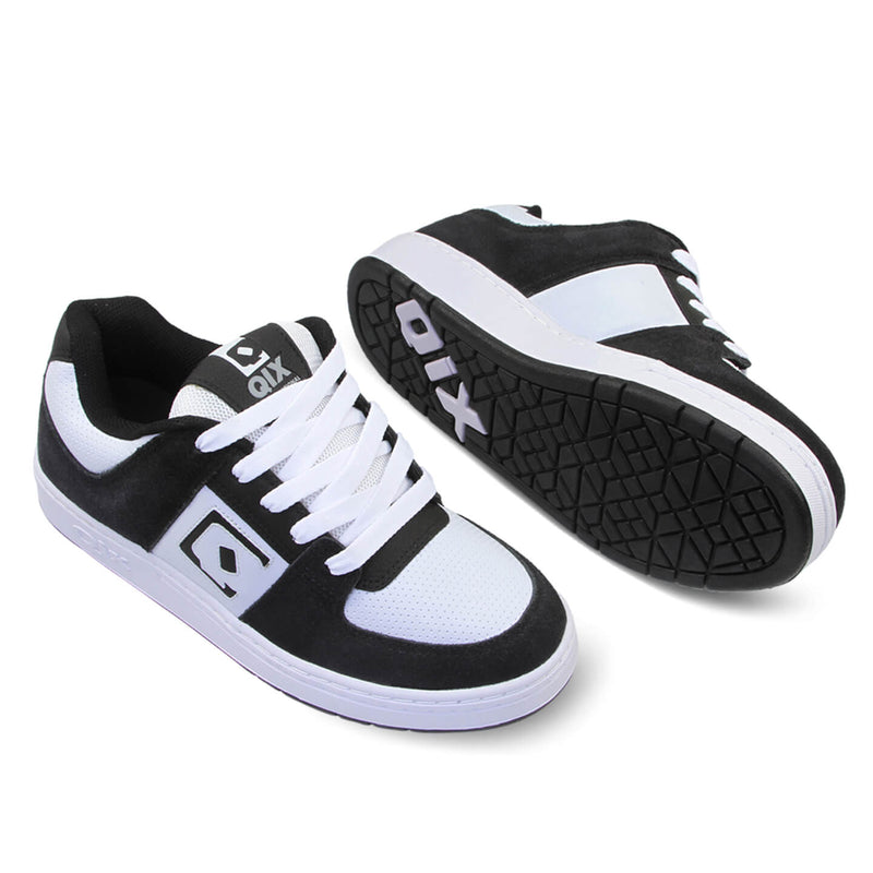 Tênis Qix 90's - Preto e Branco