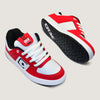 Tênis Qix 90's - Vermelho, Branco e Preto