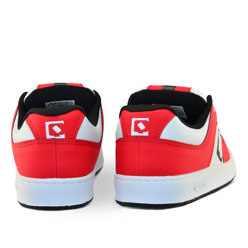 Tênis Qix 90's - Vermelho, Branco e Preto