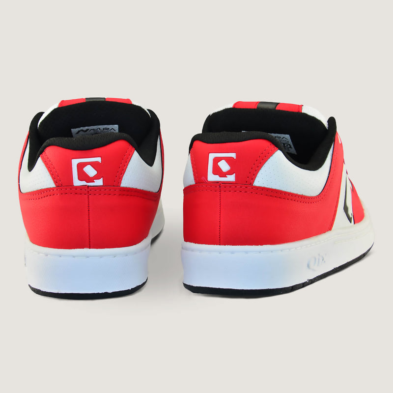 Tênis Qix 90's - Vermelho, Branco e Preto
