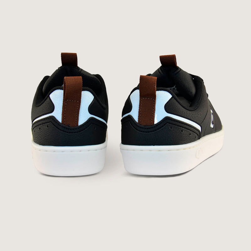 Tênis Infantil QIX Smash Preto e Branco