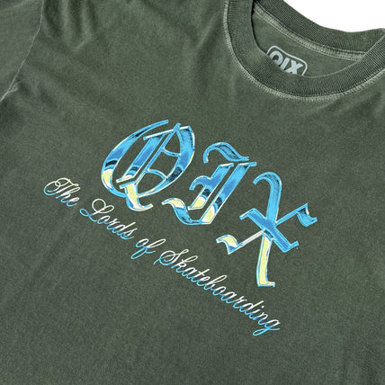 CAMISETA QIX OVERSIZED THE LORDS SKATE VERDE