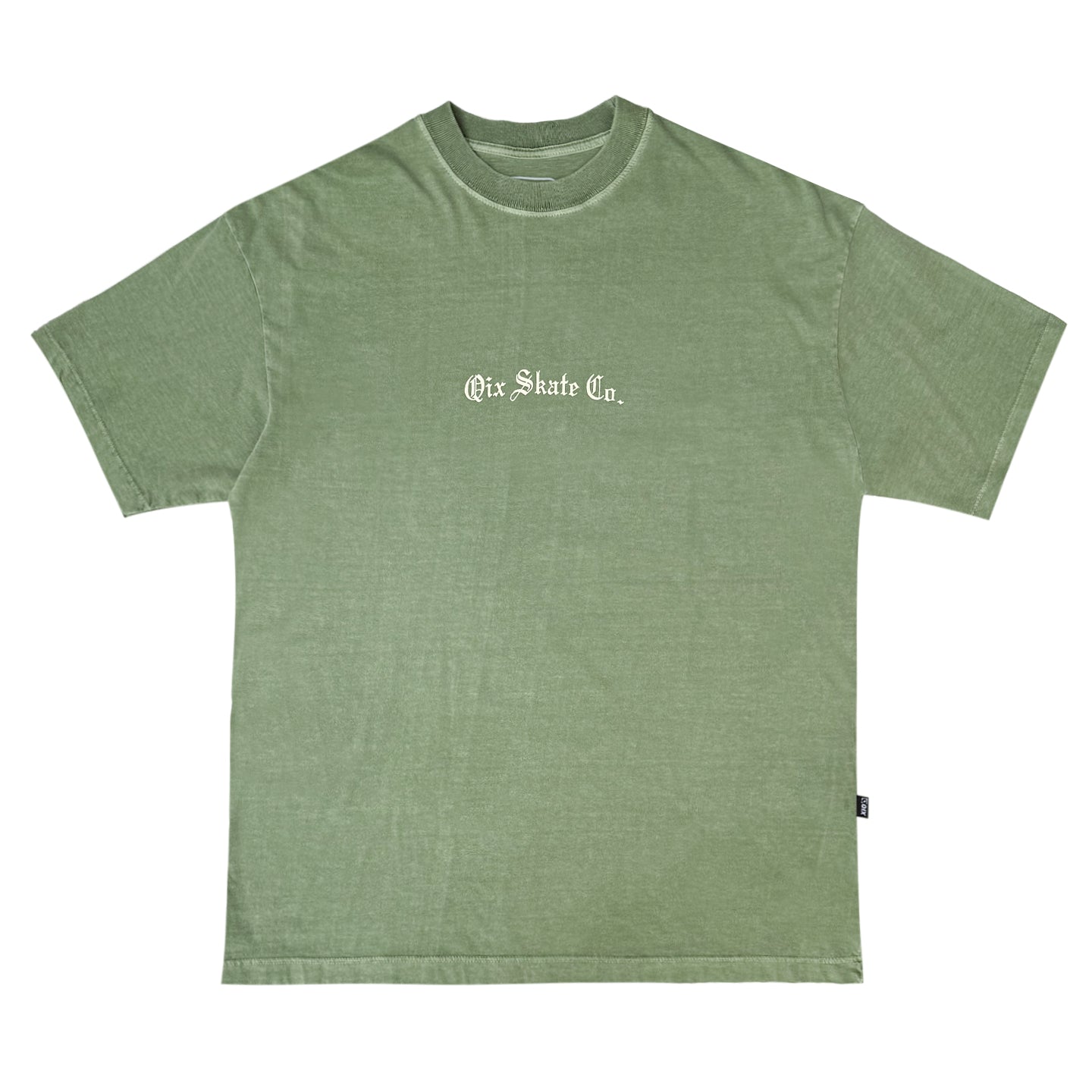 CAMISETA QIX OVERSIZED SÃO JORGE OLIVA ESTONADO