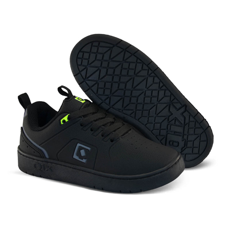 Tênis Infantil QIX Smash Preto e Verde