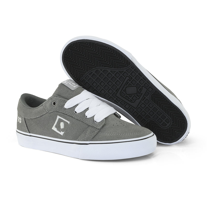 Tênis QIX 93 Ninety Three Vulcan 07 Grafite e Branco