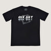 CAMISETA QIX THREE-DIMENSIONAL PRETA