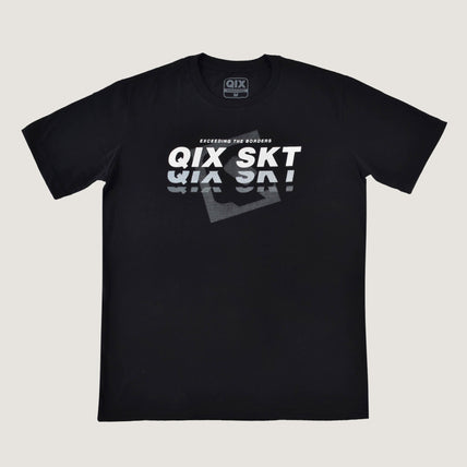 CAMISETA QIX THREE-DIMENSIONAL PRETA