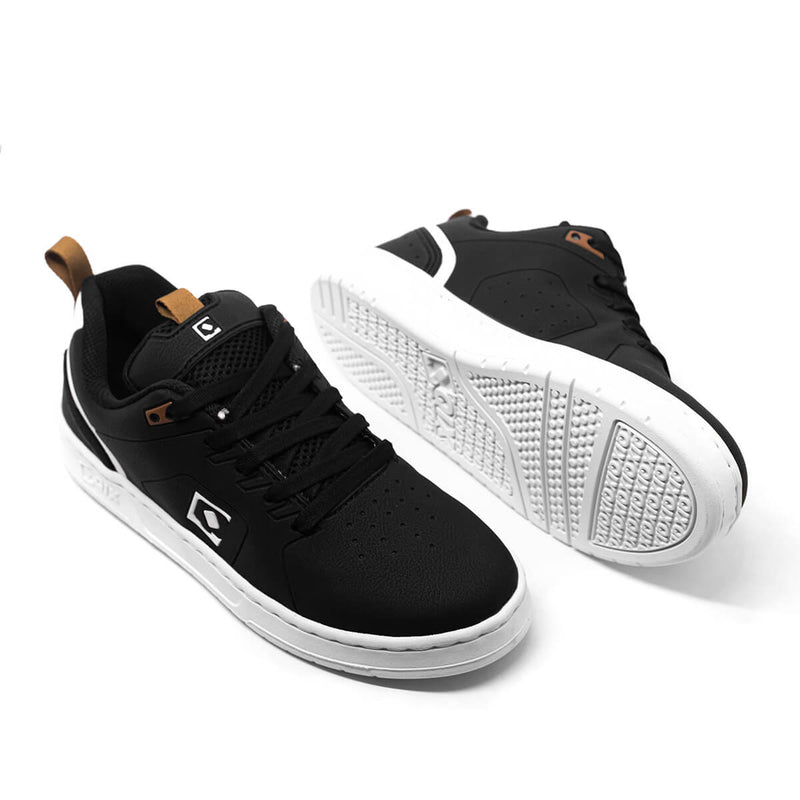 Tênis Qix Smash Preto e Branco