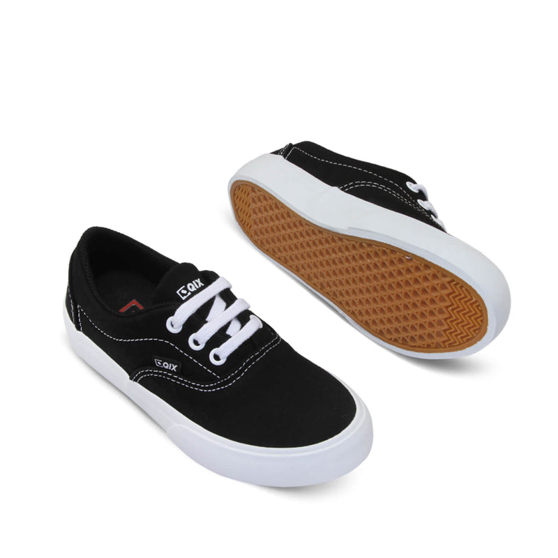 Tênis Infantil Qix Sunset Preto e Branco