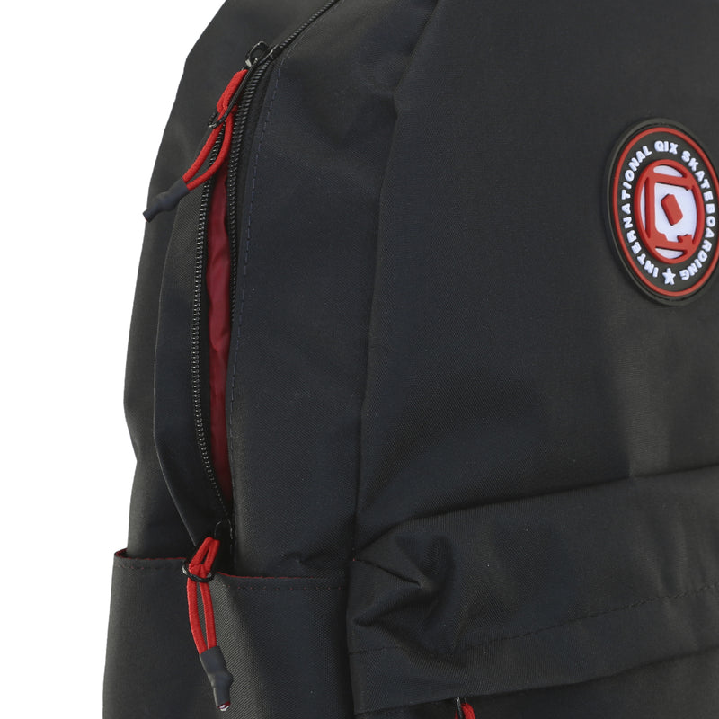 Mochila QIX Skateboarding Preta