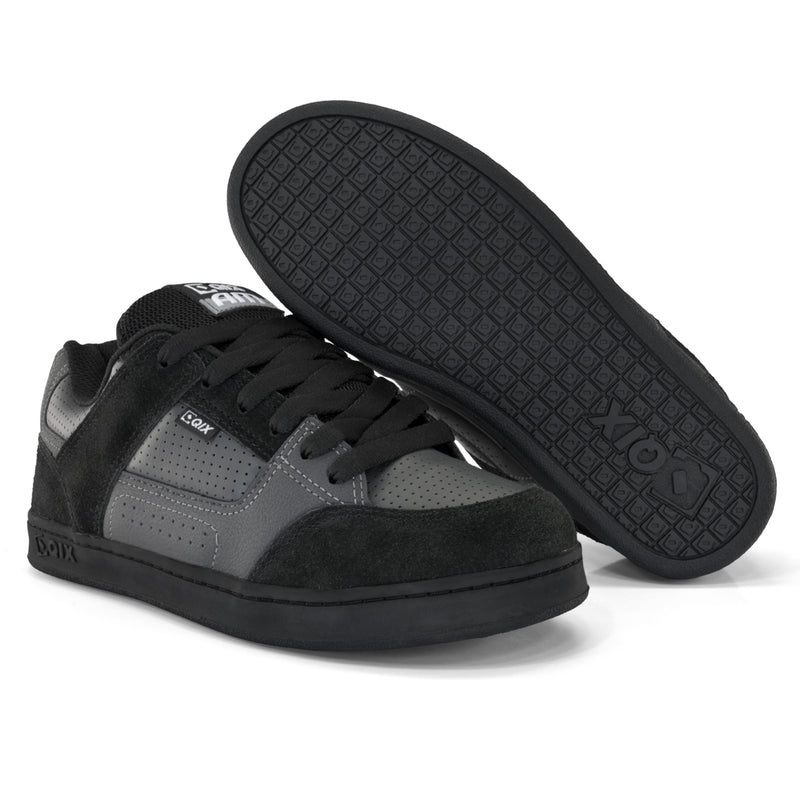 Tênis Qix AM - Skate confort Preto e Chumbo