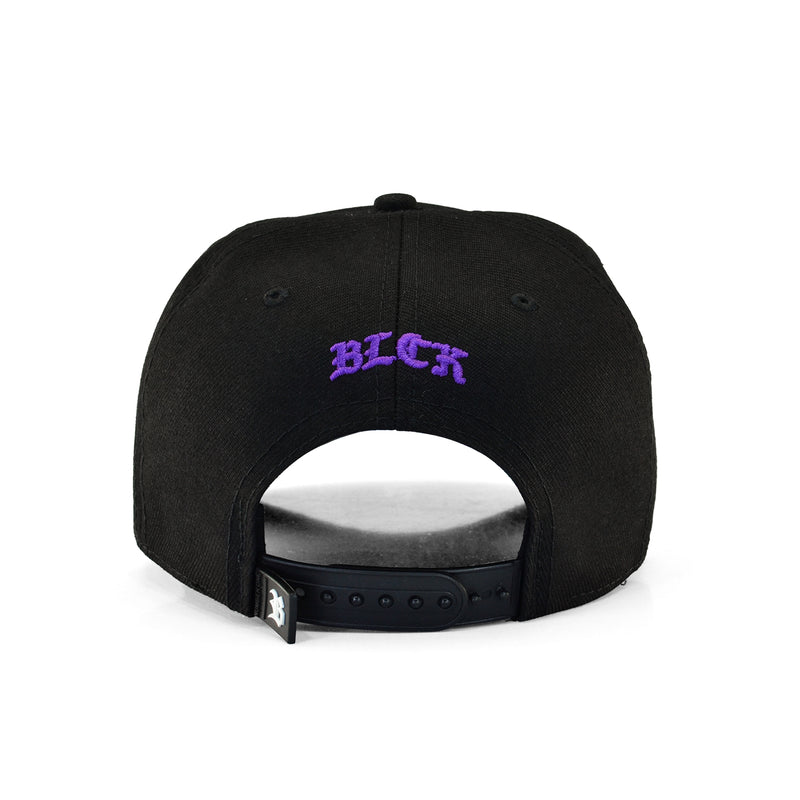 Boné Snapback CBJR Preto - SK8 Roxo