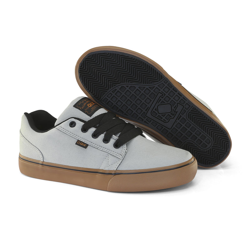 Tênis QIX Allan Mesquita Vulcan 07 - Cinza Gum