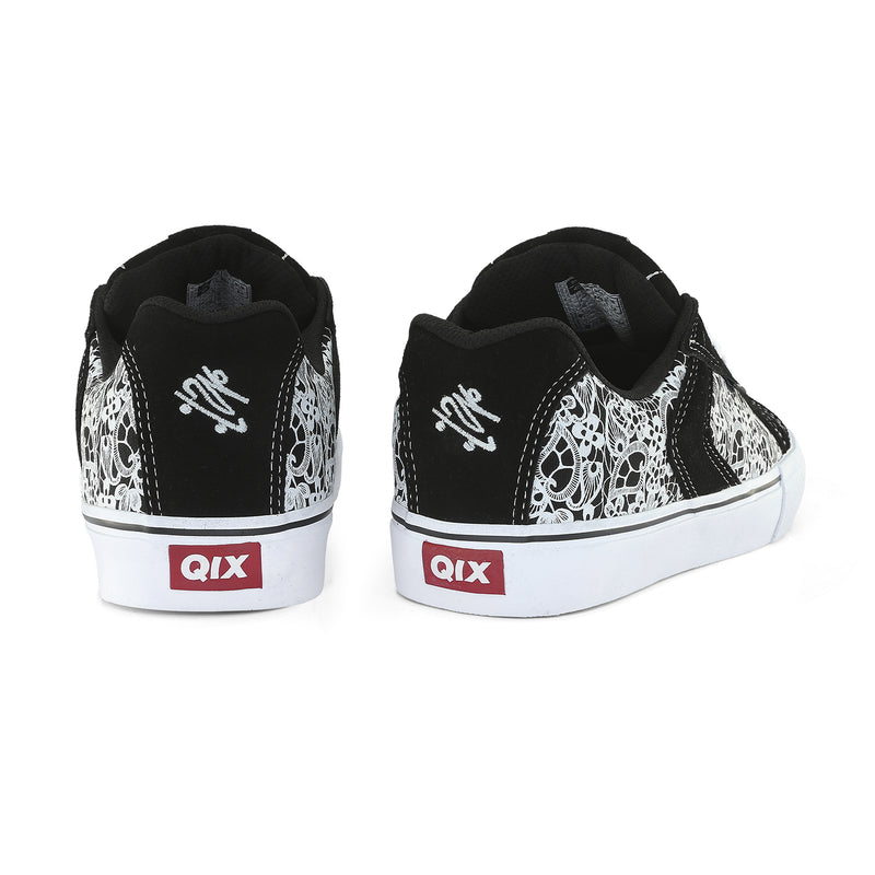Tênis QIX Chorão Park Preto e Branco