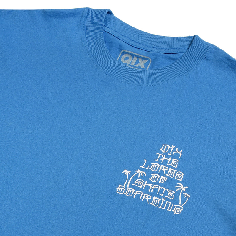 CAMISETA QIX STREET LORD SKATE BOARDING AZUL